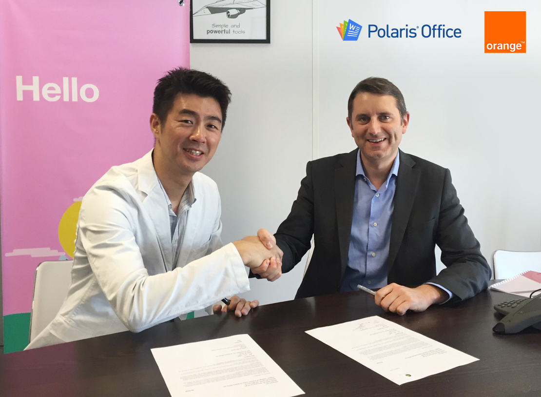 인프라웨어-佛 오랑주, 폴라리스 오피스 유료 요금제 계약 체결 < 소프트웨어 < 뉴스 < 기사본문 - 아이티데일리