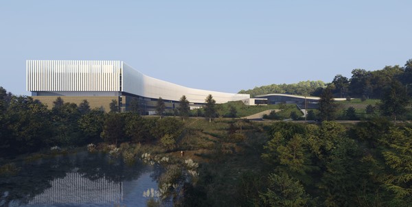 네이버클라우드가 건립을 시작한 ‘각 세종’의 투시도