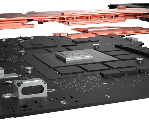 델 에일리언웨어 x시리즈에 적용된 엘리먼트 31 열 전달 물질