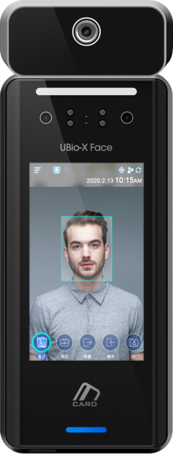 THM-910F와 유바이오-X 페이스 연동 예시