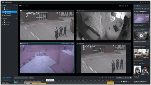 서베일런스 스테이션 9.0의 새로운 모니터링 센터