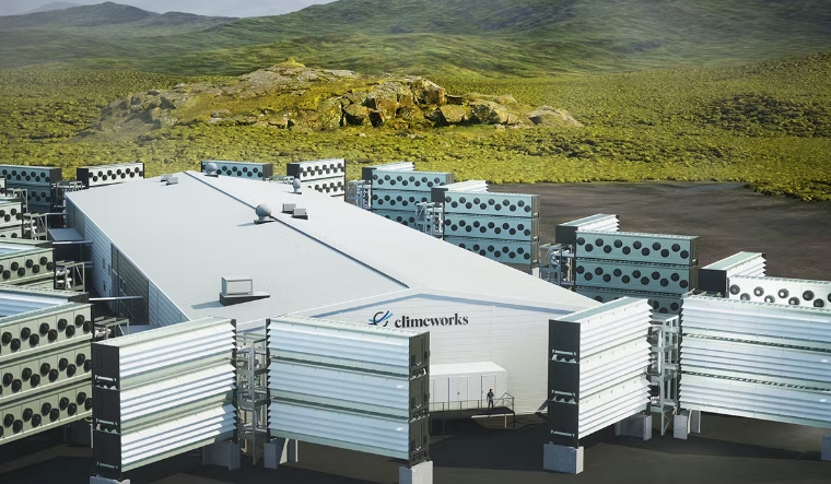 클라임웍스가 아이슬란드에 건설하는 탄소 포집 플랜트 조감도. 사진=클라임웍스