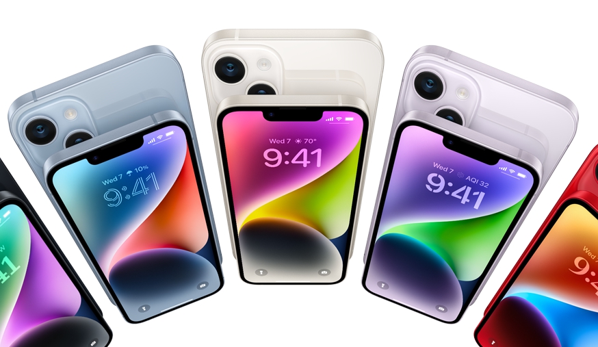 애플이 시판 중인 아이폰14 시리즈. 사진=애플