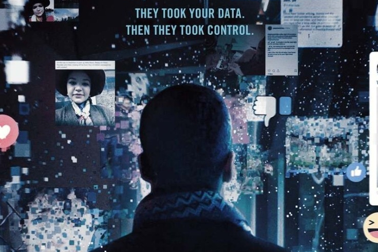 다큐멘터리 영화 '거대한 해킹' 포스터의 일부. 사진=넷플릭스