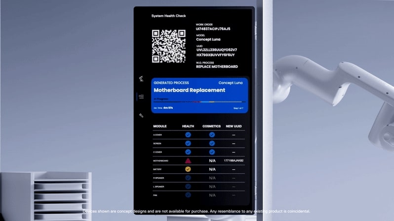 델 2세대 컨셉 루나 원격 측정
