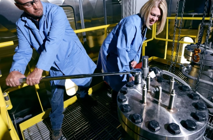 소형 모듈 원자로를 테스트하는 모습. 사진=아이다호내셔널랩