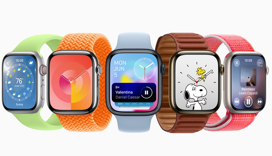 애플이 새로 공개한 차세대 애플워치. 사진=애플