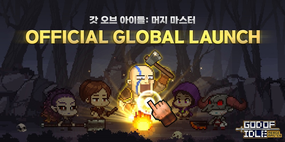 위메이드커넥트가 캐주얼풍 모바일 RPG ‘갓 오브 아이들: 머지 마스터’를 한국을 포함한 글로벌 12개국에 출시했다.