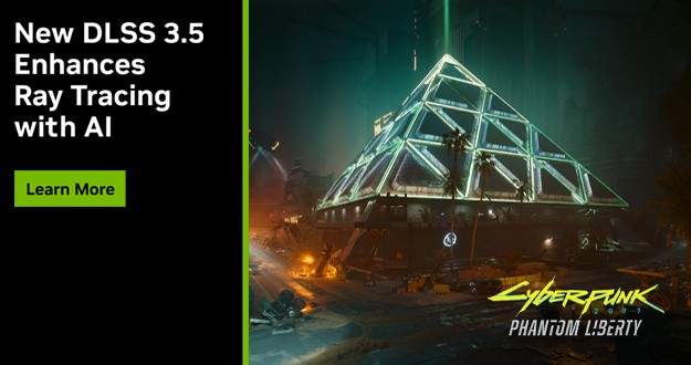 엔비디아가 게임스컴 2023서 DLSS 3.5를 공개했다.