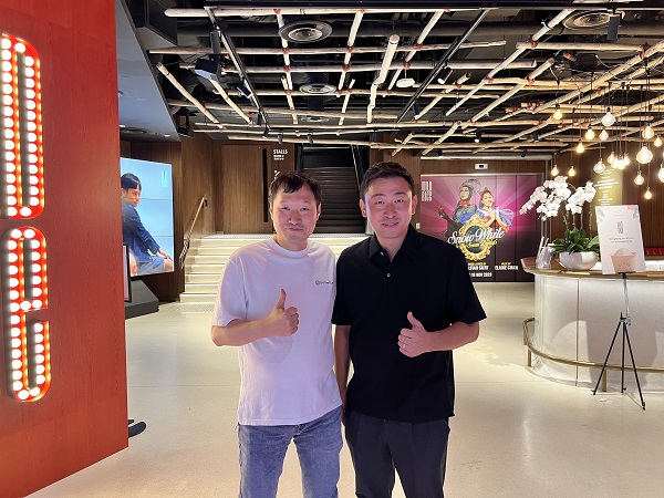 레트게임즈 김성윤 대표(왼쪽), 하바 임영광 대표