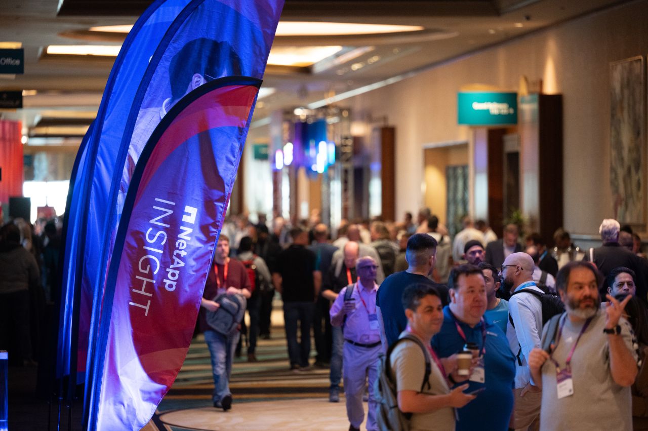 넷앱 인사이트 2023 행사 현장