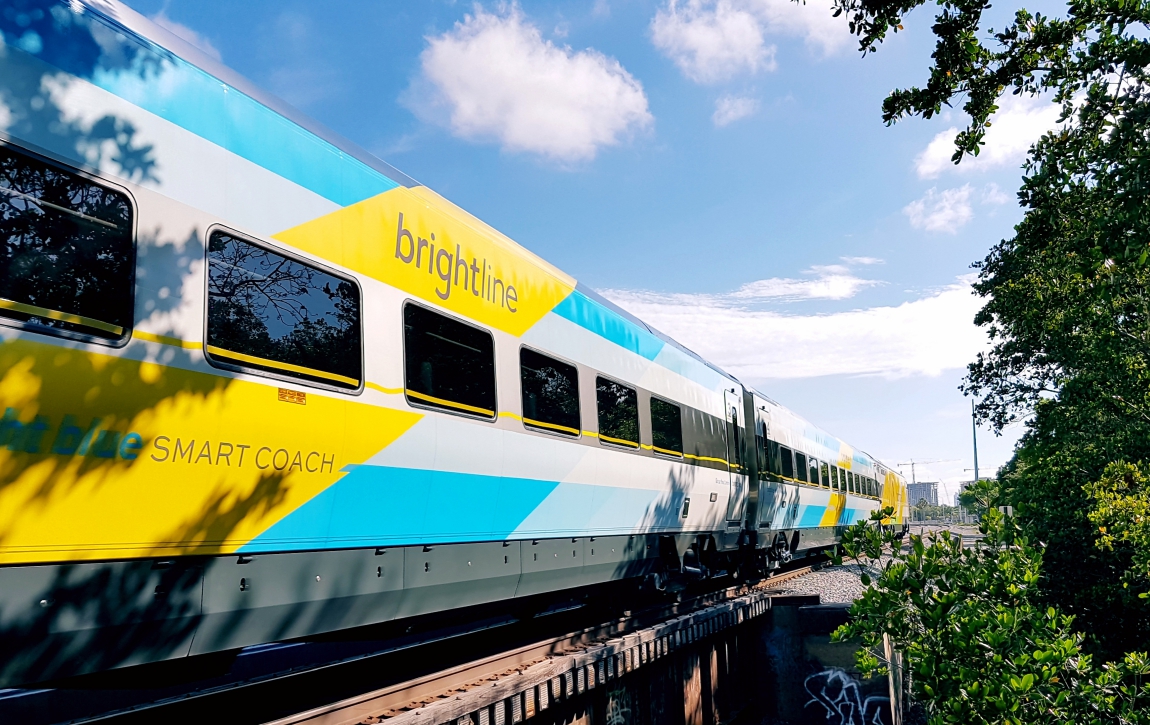 기후 변화에 대응해 고속철 투자를 확대하는 미국. 사진=브라이트라인