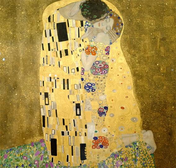 구스타프 클림트의 ‘키스’. 사진=픽사베이