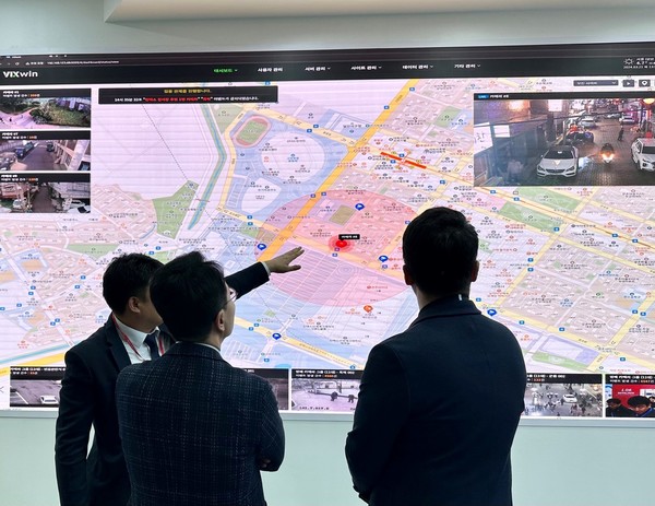 인텔리빅스 AMS 화면