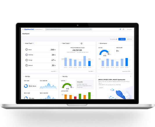 옵스나우360 대시보드 (출처: 옵스나우)