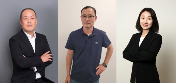 (왼쪽부터) 현대오토에버 최원혁 CISO(상무), 지두현 SW개발센터장(상무), 심민정 법무실장(상무)