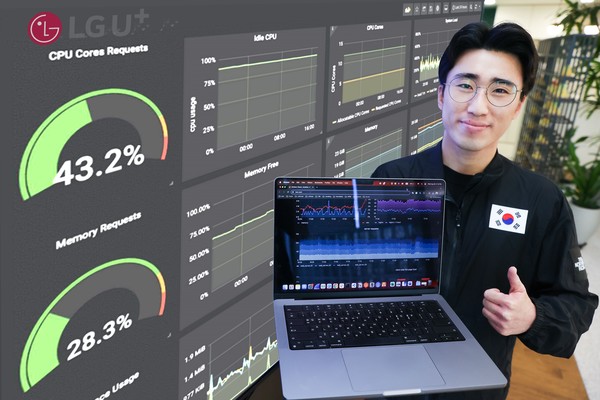 LG U+엔터프라이즈DAX TF 소속 배주혁 선임.