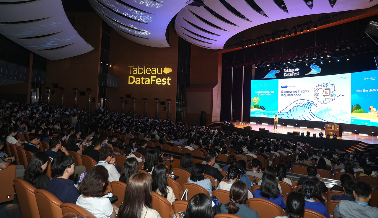 ‘태블로 데이터 페스트 2024’ 현장 (사진=세일즈포스 코리아)