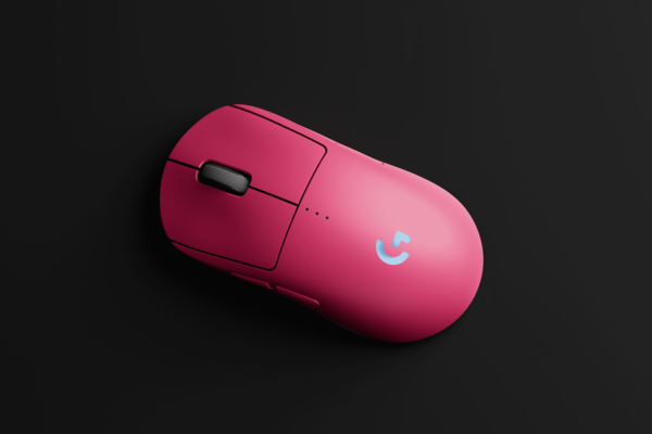 프로 2 라이트스피드 게이밍 마우스 모습.