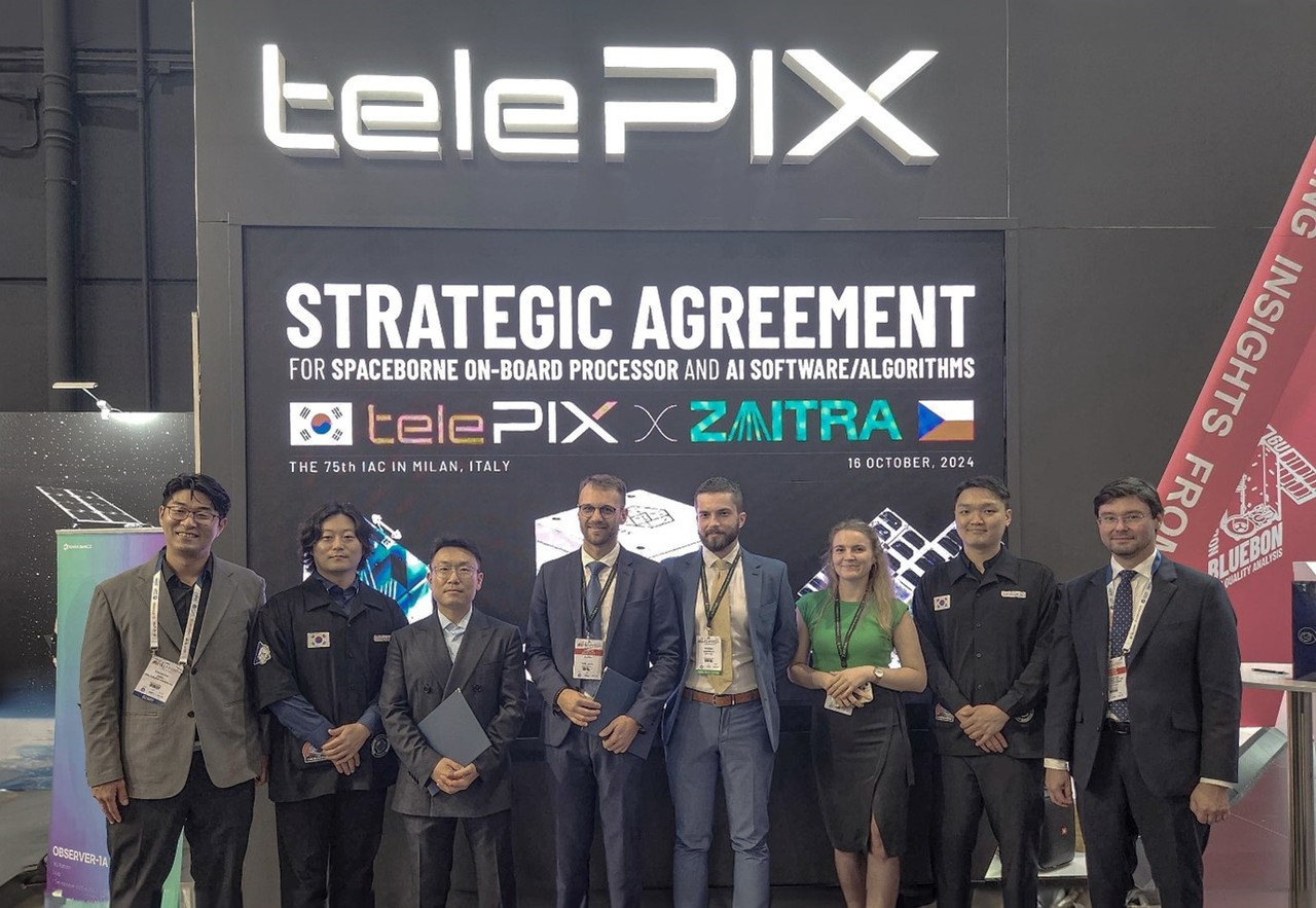 텔레픽스가 체코의 우주 임무용 SW 전문기업 자이트라와 전략적 협약을 체결했다.