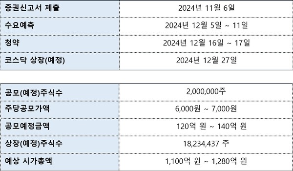 아이지넷 IPO 정보 요약