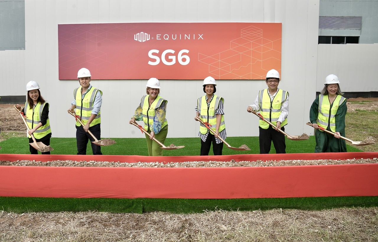 에퀴닉스가 싱가포르의 그린 플랜 2030을 지원하는 6번째 IBM 데이터센터 SG6를 구축한다.