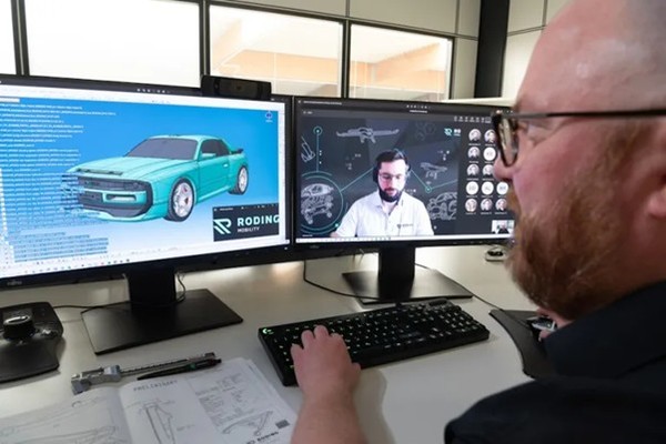  로딩 모빌리티는 많은 부품을 버추얼 트윈에 통합해 품질을 높일 수 있었다.