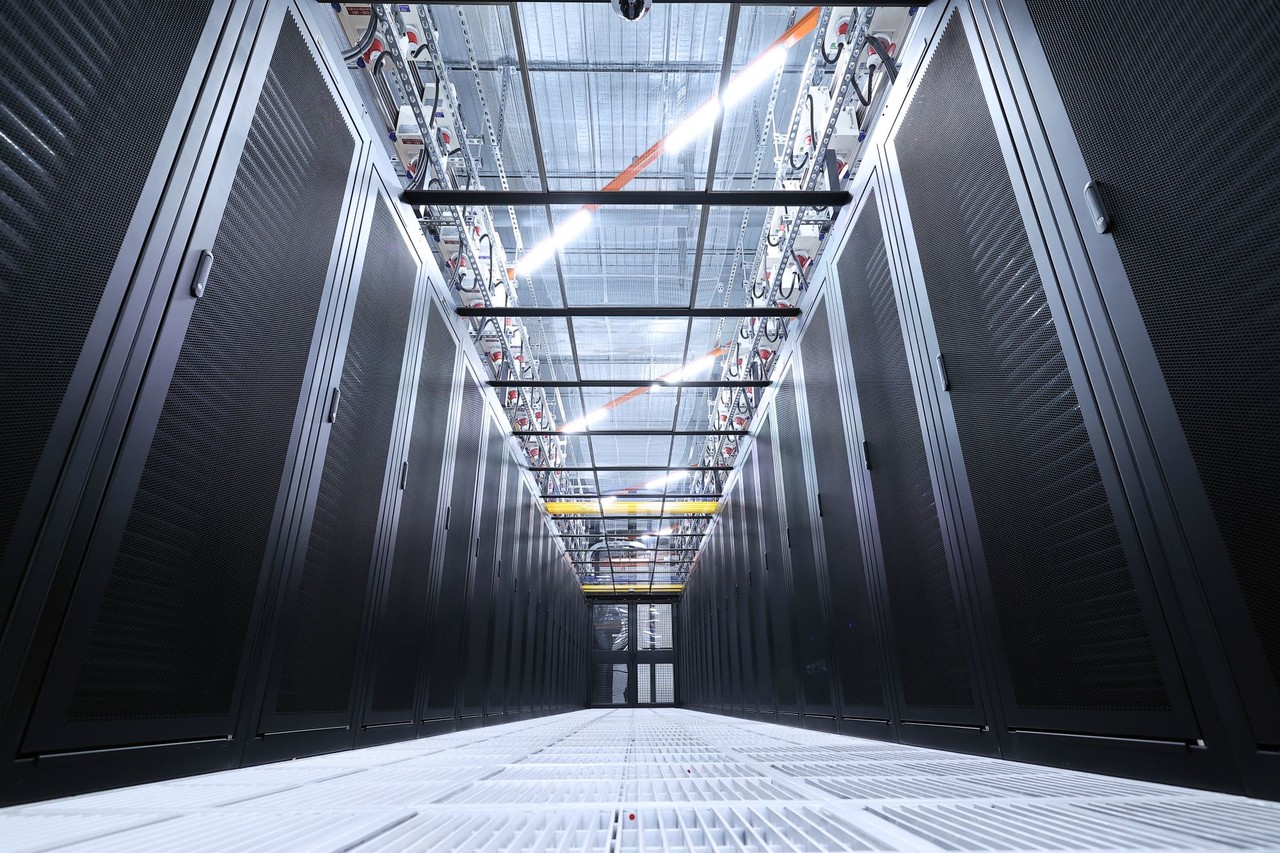 디지털 리얼티 ICN10 데이터센터 내부 (사진=디지털 리얼티)