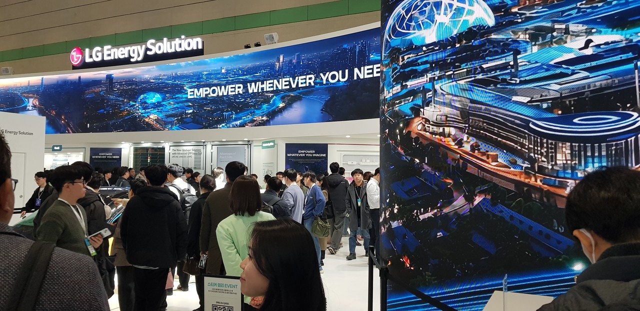 인터배터리 2025 전시장 전경. 사진=조민수 기자(이하 사진 동일)