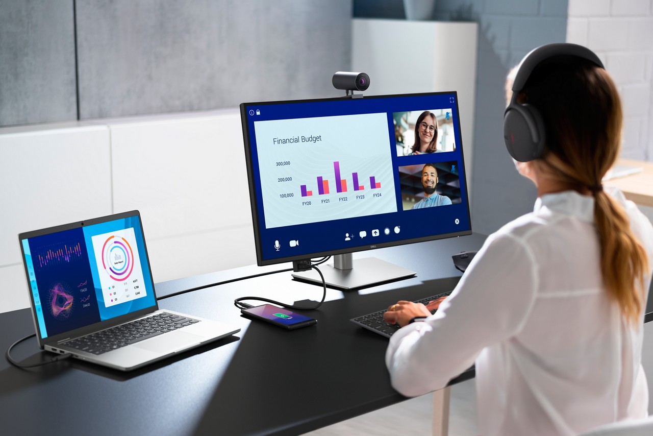 델 프로 27 플러스 4K USB-C 허브 모니터(P2725QE)