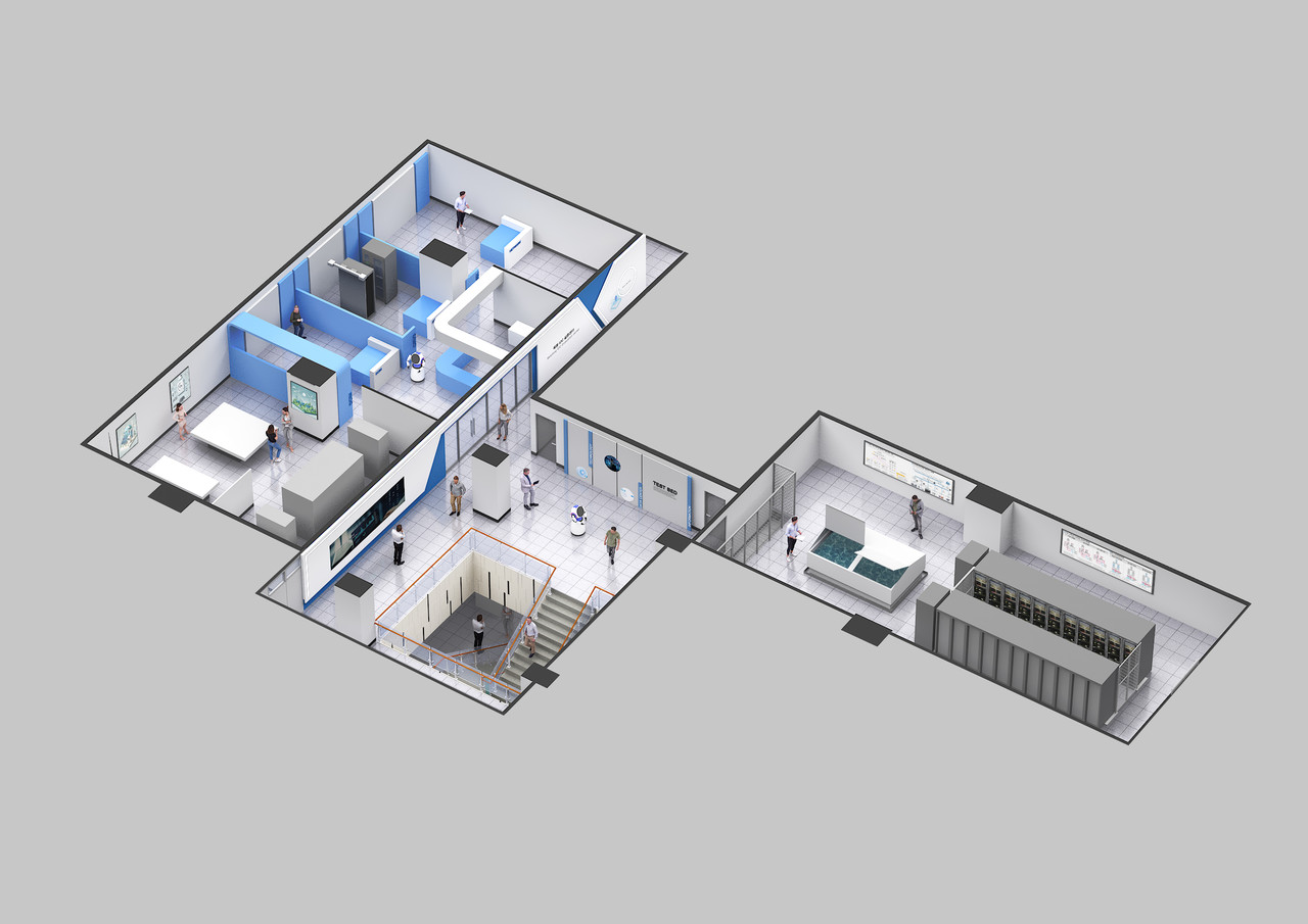 KT클라우드 AI DC 실증센터 조감도