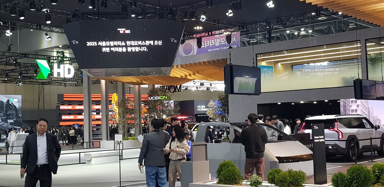 서울 모빌리티쇼 전시장 전경. 사진=조민수 기자(이하 같음)