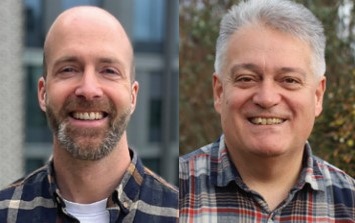 벡터 콘스탄틴 크리스트만 제품 관리 그룹 책임자(왼쪽), 하트무트 회르너 개발 그룹 책임자