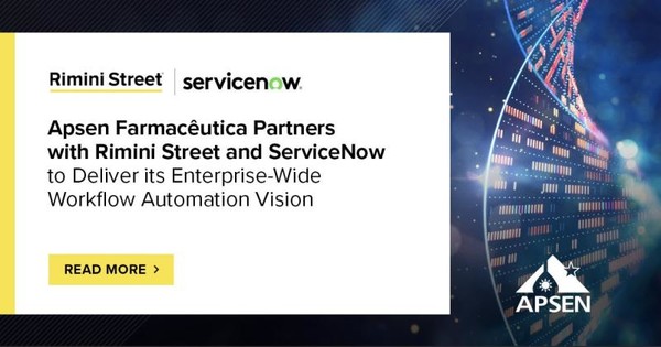 리미니스트리트와 서비스나우가 압센 파마슈티카의 업무 자동화와 운영 효율 개선 작업을 지원했다.
