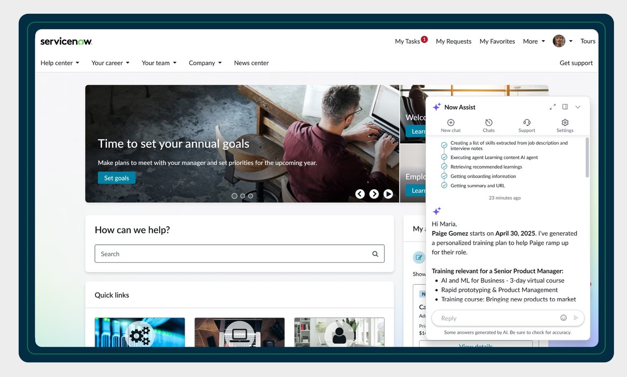 서비스나우가 AI 기반 솔루션 ‘코어 비즈니스 스위트(Core Business Suite)’를 출시했다.