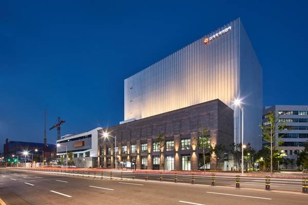 김포에 위치한 신세계아이앤씨 데이터센터 전경