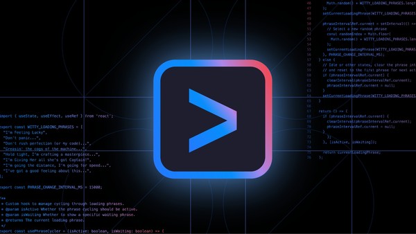 제미나이 CLI 로고.