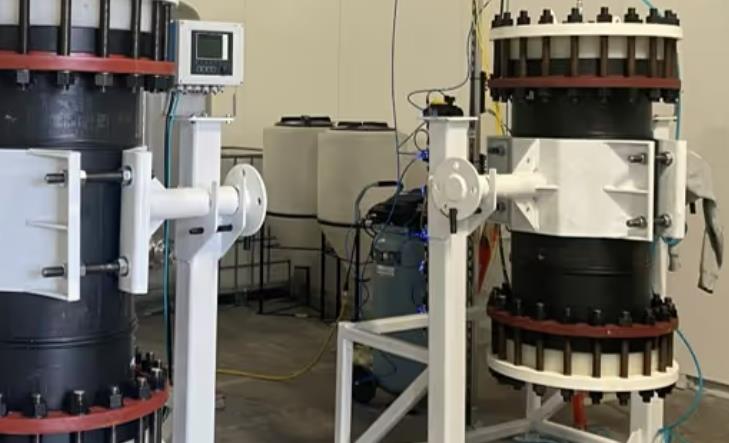 폐배터리 재활용으로 추출된 희토류 등 금속을 가공하눈 리엘리먼트 시설. 사진=아메리칸 리소시스