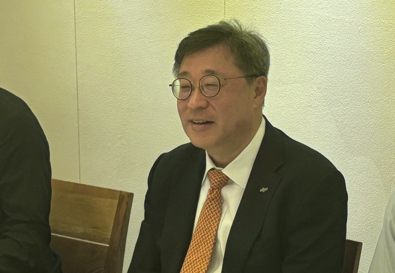 NIPA 박윤규 원장이 기자간담회를 통해 발언하고 있다. (사진=권영석 기자)