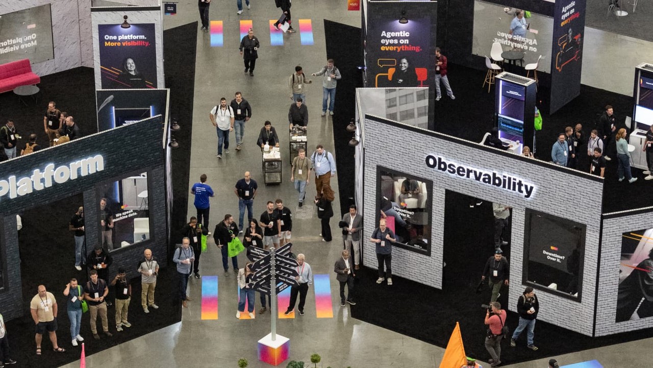 미국 보스턴에서 열린 스플렁크의 연례 행사 .conf25(닷컨프25) 행사장의 모습. (사진=스플렁크)