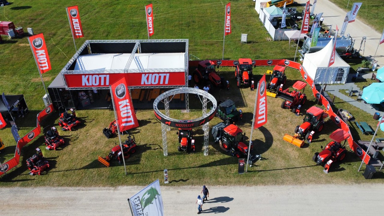 독일 데모파크 전시회에서 선보인 대동의 유럽 판매 제품들