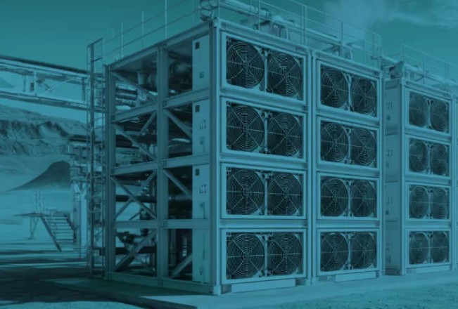 대기 중 탄소 포집 시설. 사진=뉴클라이밋 연구소