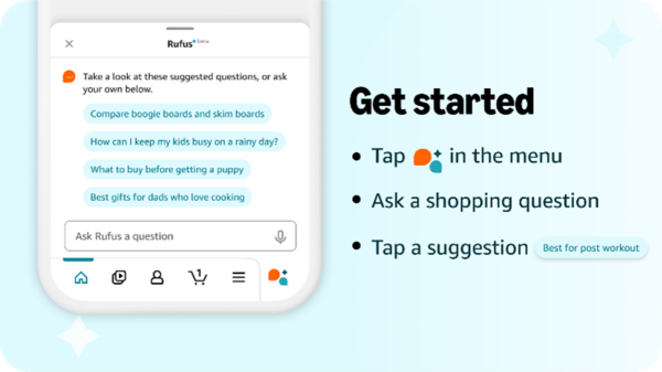 아마존이 2024년 출시한 AI 쇼핑 에이전트 루퍼스