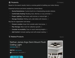 퍼플렉시티 쇼핑