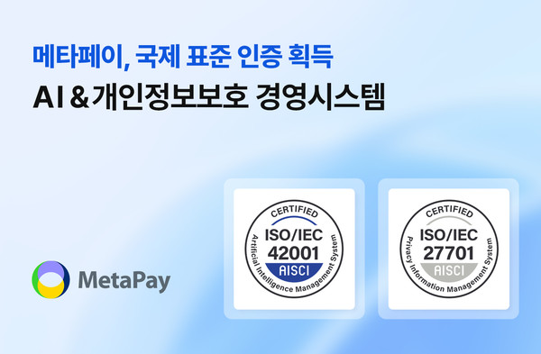 메타넷사스가 ‘AI 경영 시스템’ 인증을 취득했다.